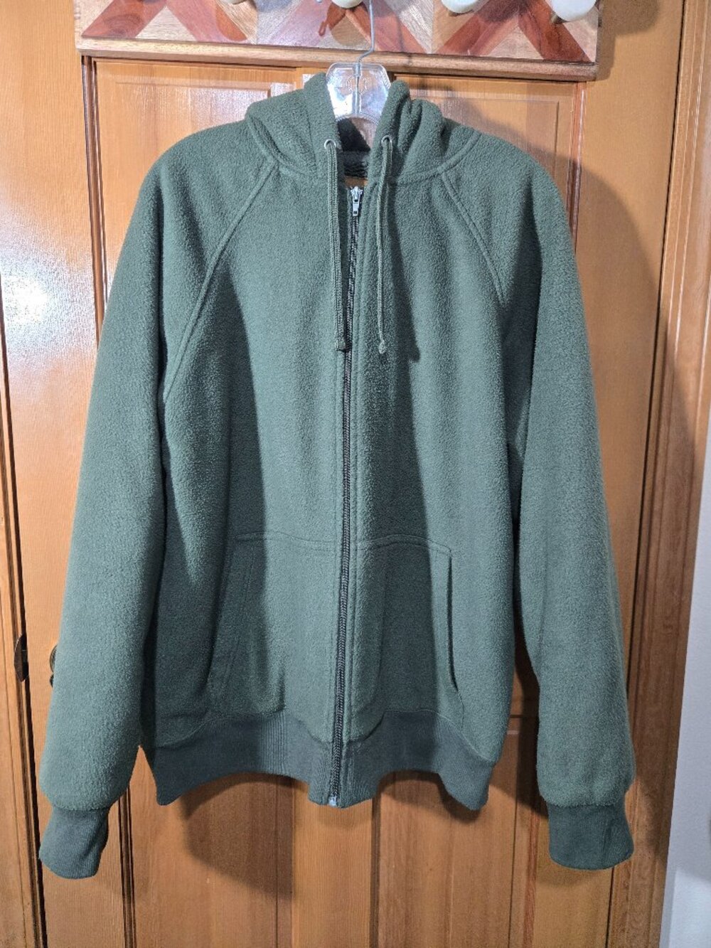 St. John's Bay Sherpa-Lined Full-Zip Fleece Hoodie.